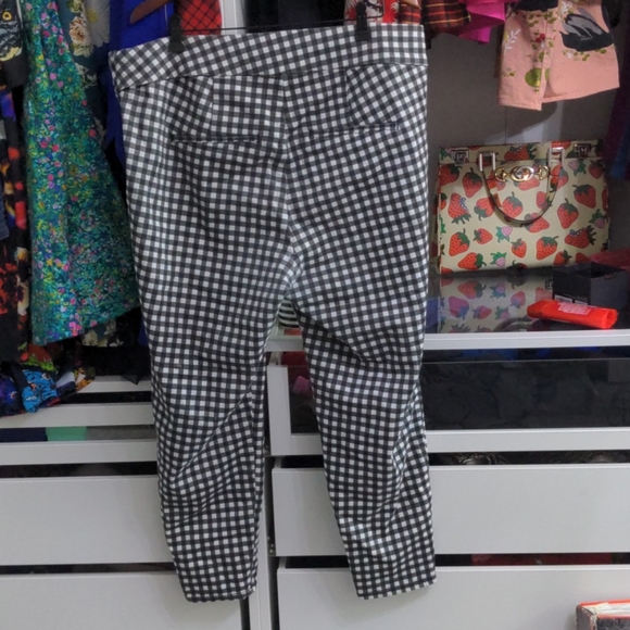 Rachel Roy gingham ankle pants - Picture 2 of 5